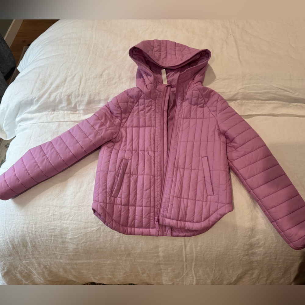Zella Girl Pink Puffer Jacket